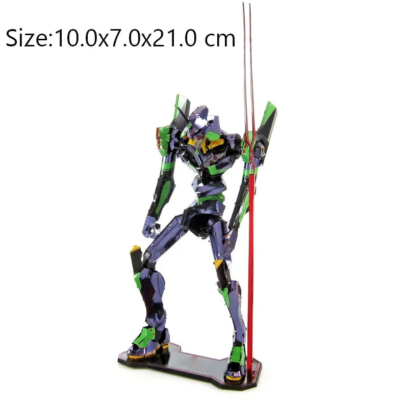 3D Metal Puzzles EVANGELION-01,02-getintheeva