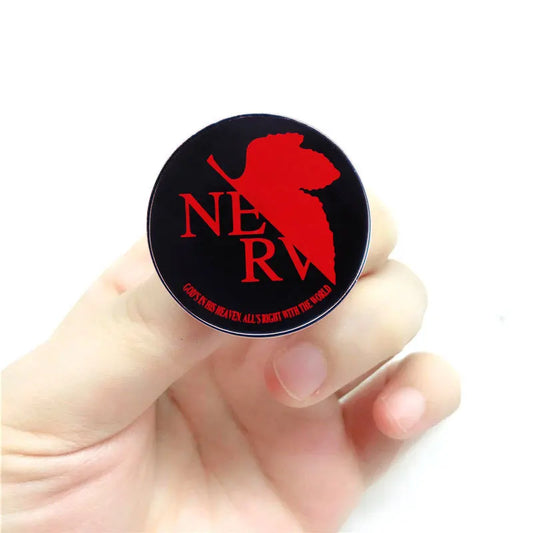 NERV Red Logo Brooch-getintheeva