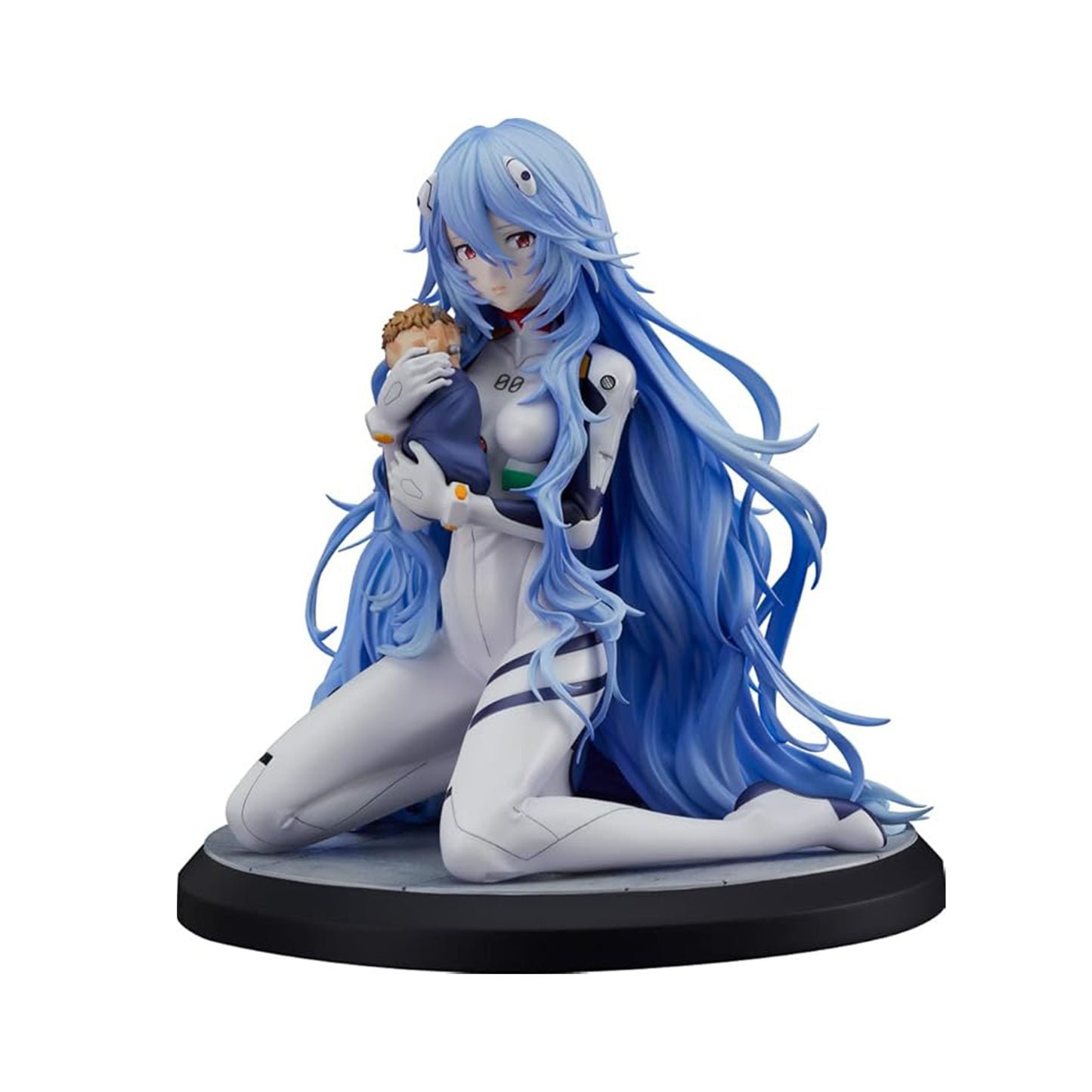 Rei Ayanami Longs Cheveux Figure-getintheeva