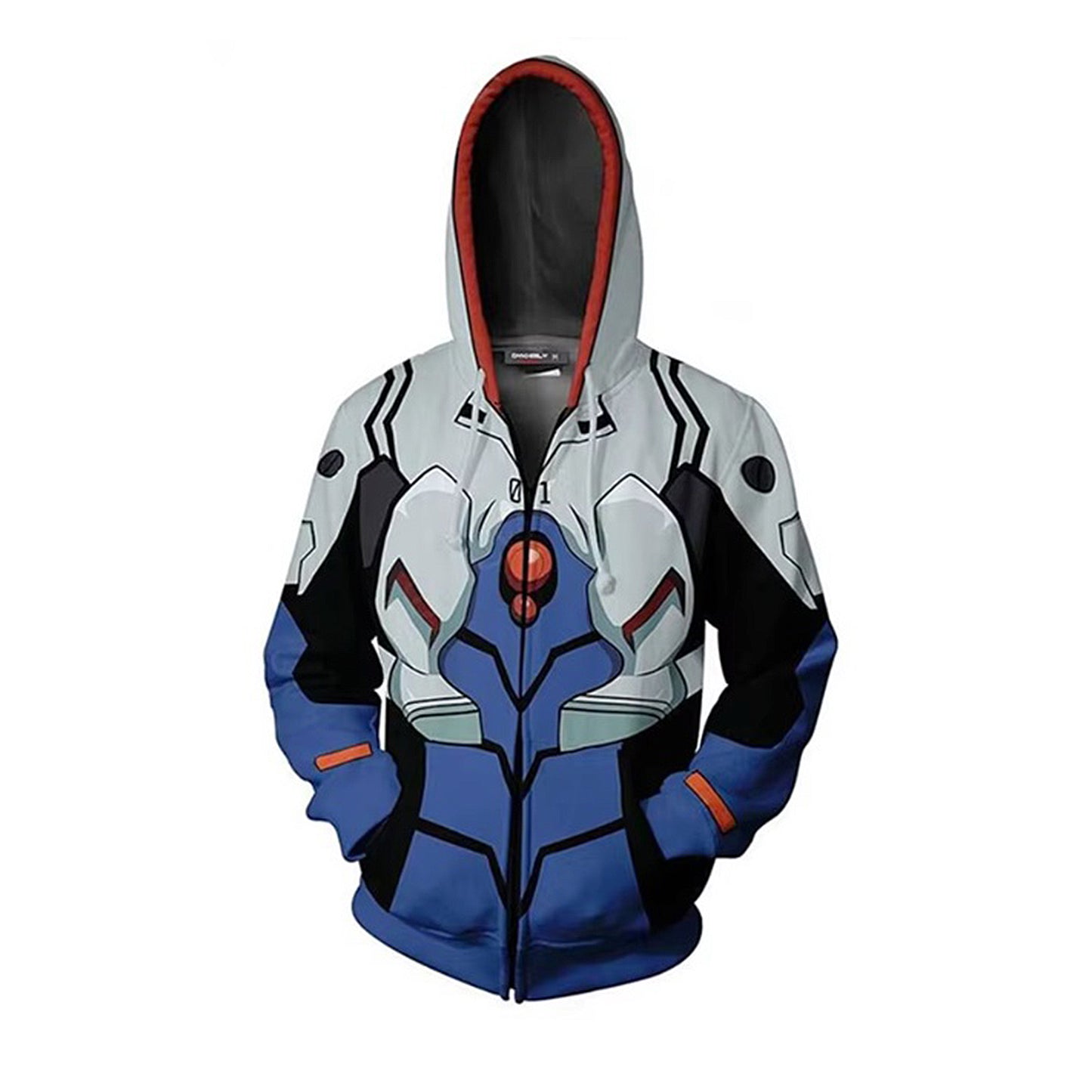 Eva-unit zipper hoodie-getintheeva