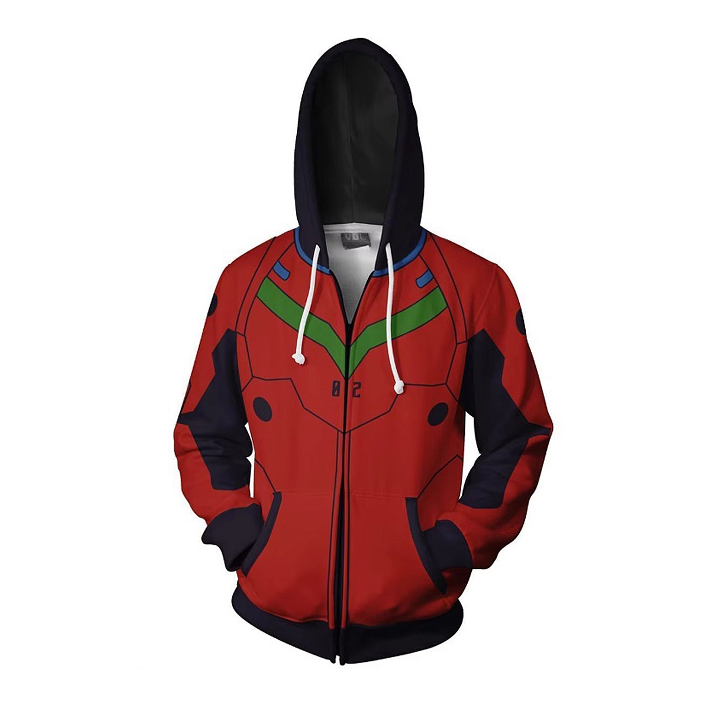 Eva-unit zipper hoodie-getintheeva