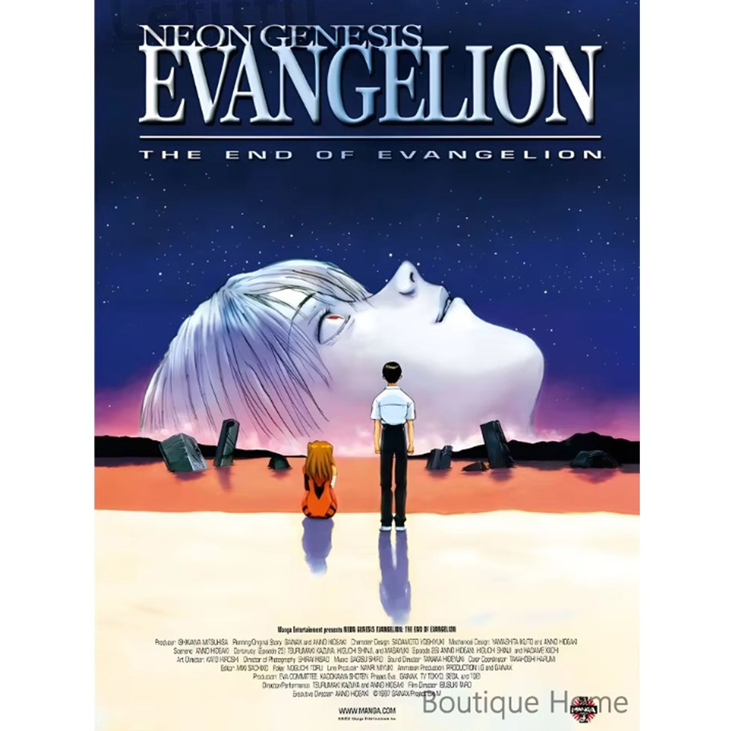 The End of Evangelion Poster-getintheeva